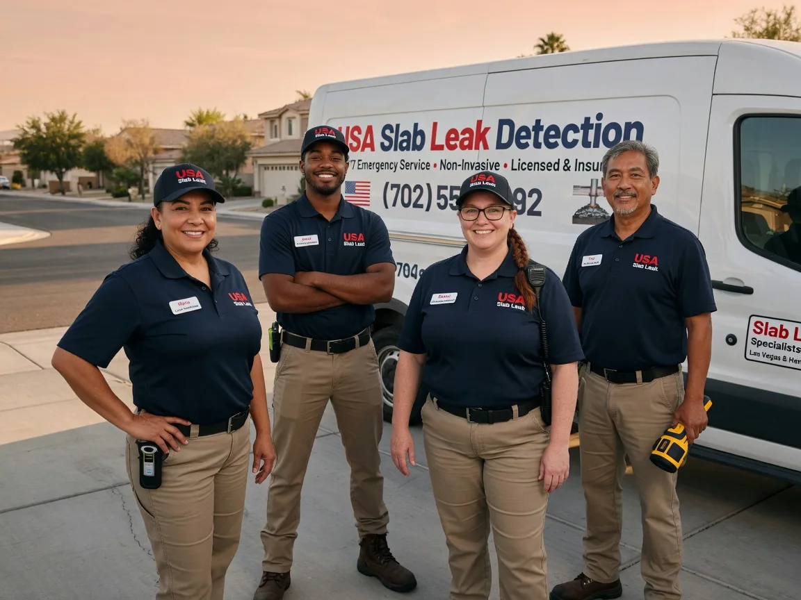 Slab Leak Repair company in Mina, NV